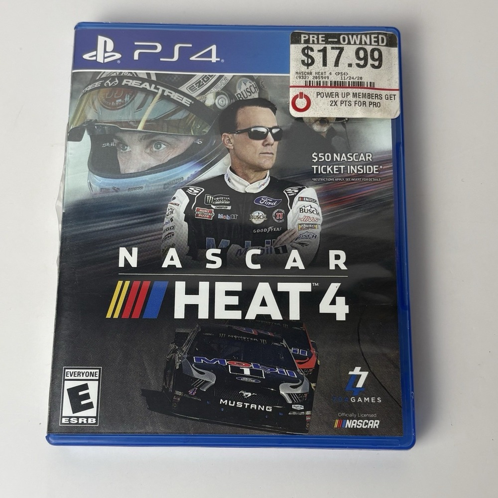 NASCAR Heat 4 - Sony PlayStation 4 - PS4 Tested